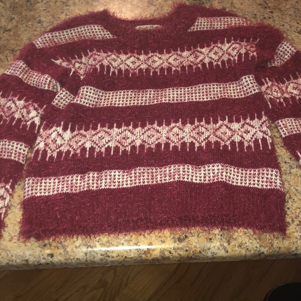 Girls Red sweater